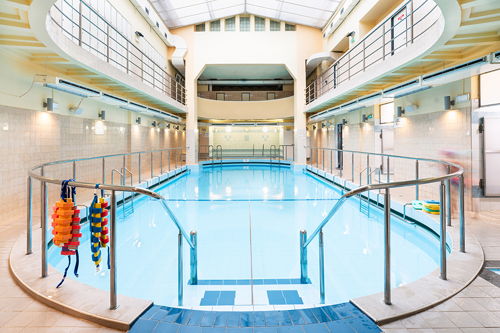 Lázně Rašínova - strojovna